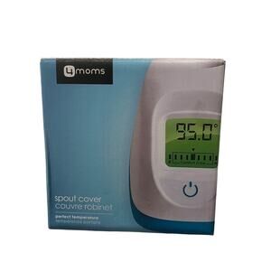 4 Moms Spout Cover Bath Temperature Water Gauge Safe Baby Toddler Protection NEW
